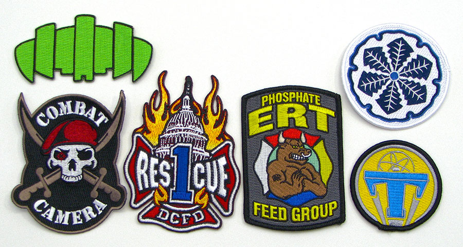 embroidered patches