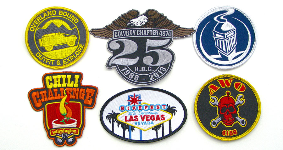 embroidered patches