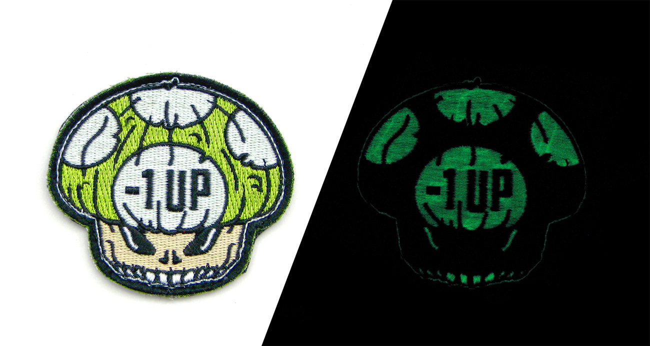 glow in the dark patches