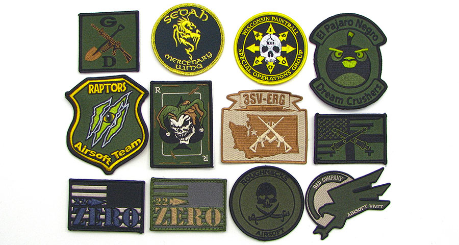 Paintball + Airsoft Patches - Custom Patches - High Quality - Lowest Prices