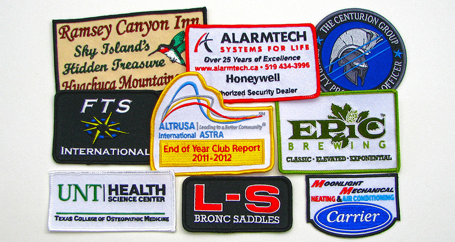 company logo patches