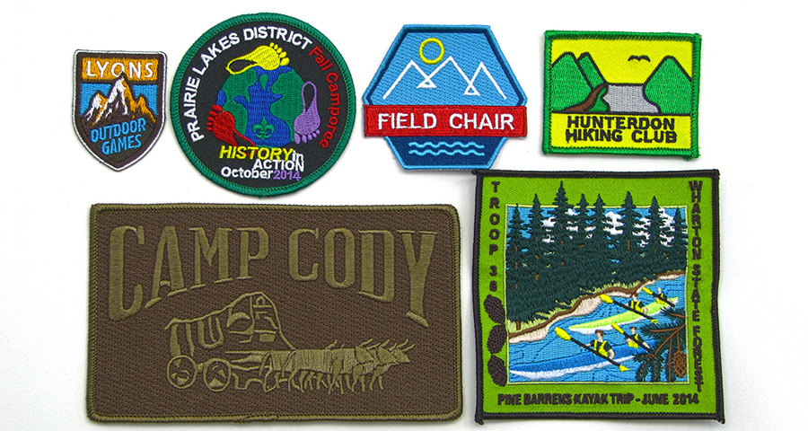 camping patches