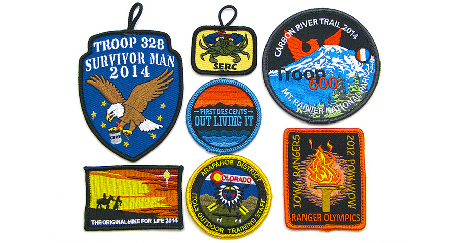 camping patches