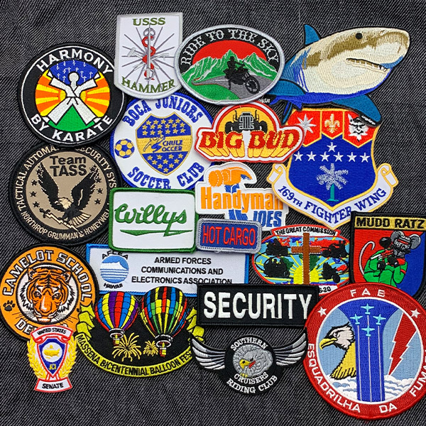 custom embroidered patches