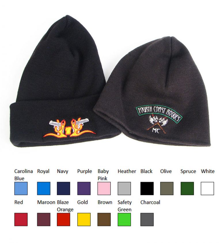 Custom Knit Beanies Custom Patches