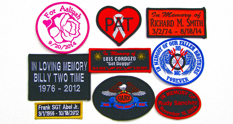 Custom Embroidered Patches, Iron on Patches, Quote Online - Honour