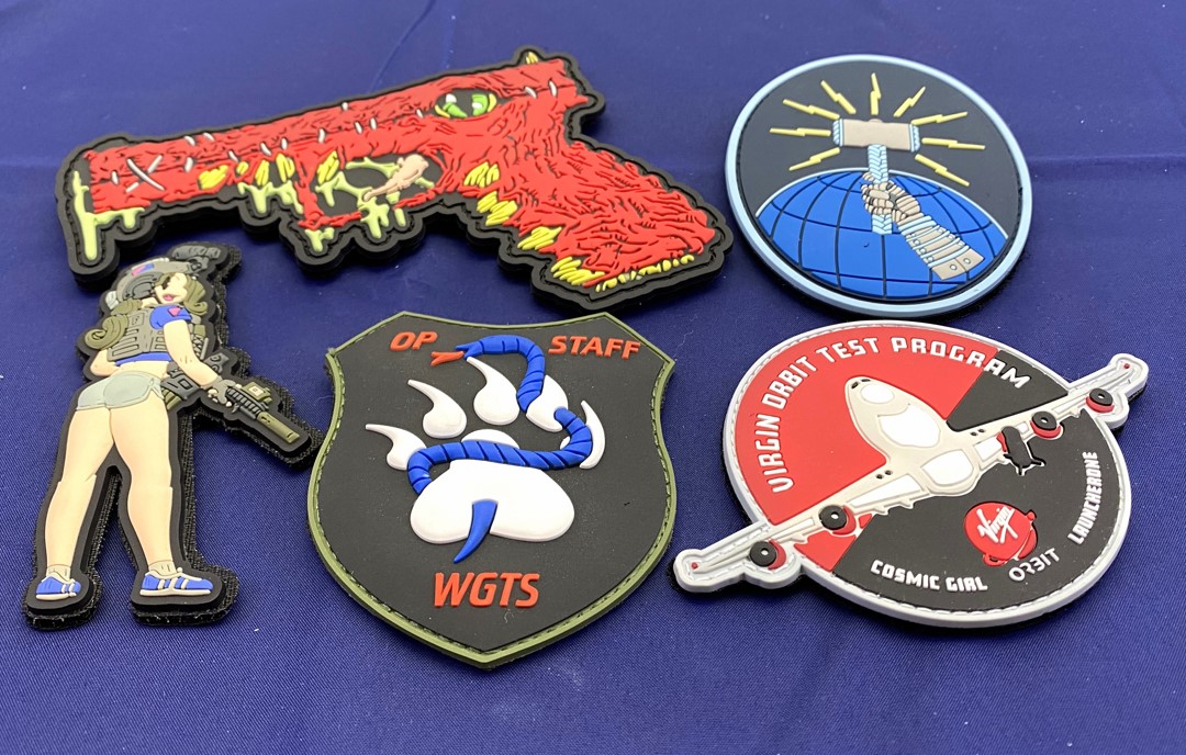 3D Custom Made PVC Patches